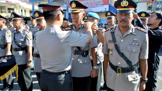 Sertijab Polres Cilacap