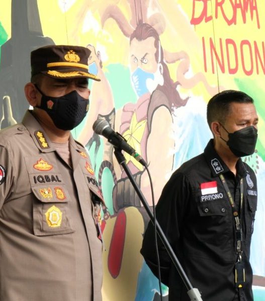 KETERANGAN : Kabid Humas Polda Jateng M Iqbal saat menyampaikan kelanjutan penyidikan kebakaran tanki di Kilang Pertamina Cilacap. (Istimewa)