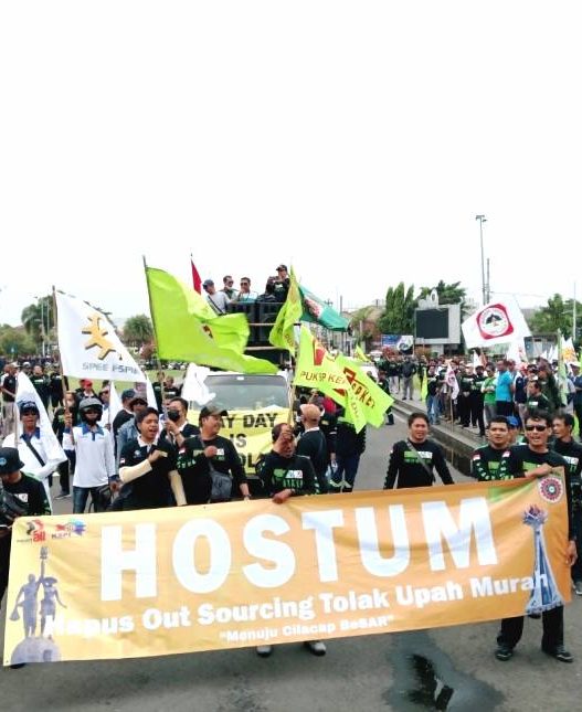 Bupati cilacap apresiasi peringatan hari buruh yang damai dan tertib di wilayahnya