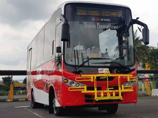 Bus btr trans banyumas