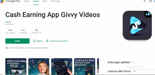 Cara nonton video dapat saldo dana gratis tanpa undang teman