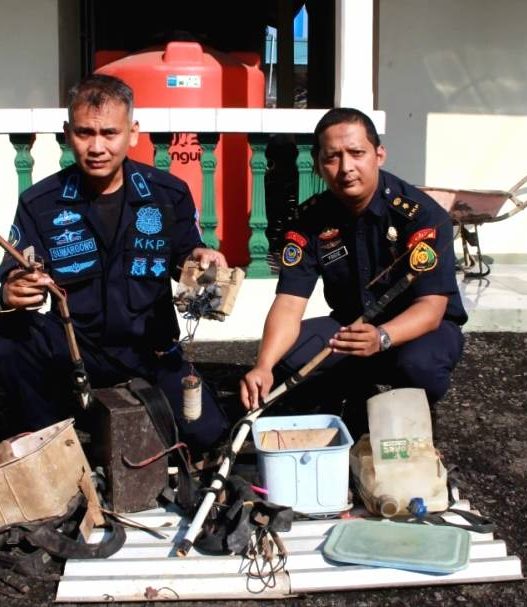 Empat alat setrum ikan dimusnahkan