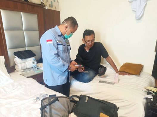 Jemaah haji banyumas dirujuk ke rs king salman akibat infeksi paru, petugas kloter beri pendampingan intensif