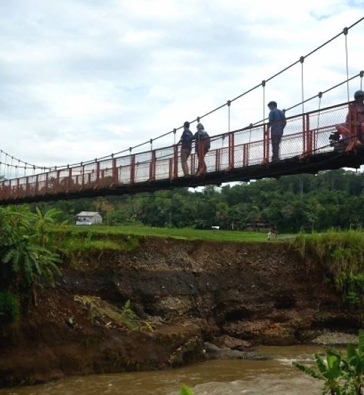 Jembatan gantung sidabowa bakal dipermanenkan