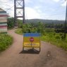 Jembatan gantung sindang banjaran putus