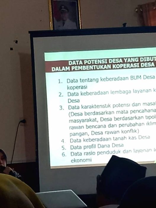 Musdesus koperasi merah putih dikebut selesai sebelum akhir mei di purbalingga