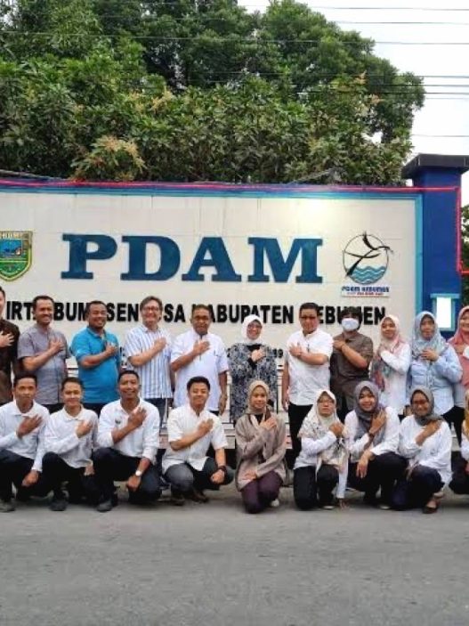 Pdam kebumen raih peringkat satu di kelasnya