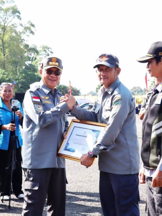 Peringati hut ke 75, satpol pp kabupaten banyumas semakin profesional dan humanis
