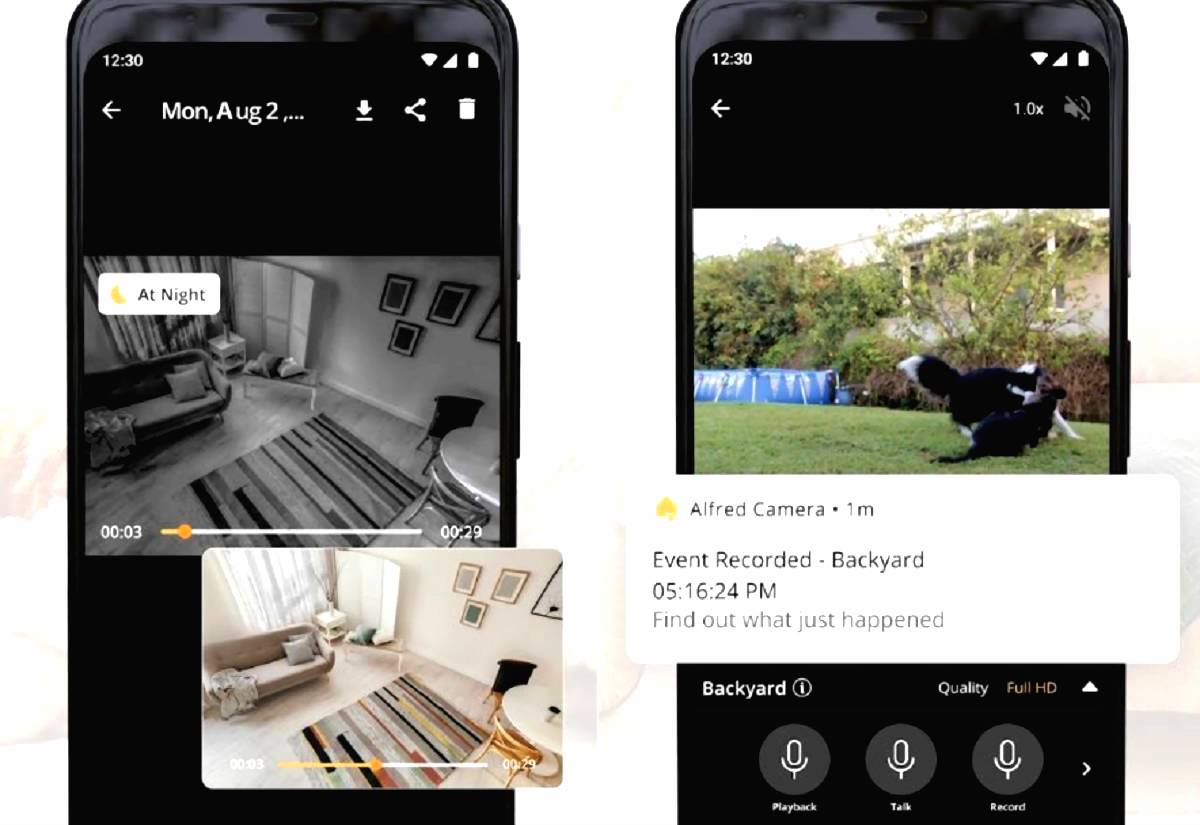 Potret aplikasi alfredcamera