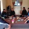 Rumah duka perwakilan kemenag banjarnegara saat takziah di rumah duka di wanayasa.