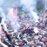 Sampah menumpuk
