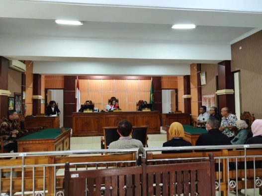 Sidang gugatan ahli waris kpri sehat margono ditunda pekan depan