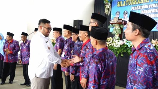 Silaturahmi wabup purbalingga dengan perangkat desa