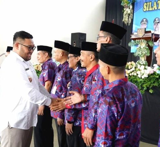 Silaturahmi wabup purbalingga dengan perangkat desa