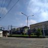 Taman simpang tiga wangon dipercantik