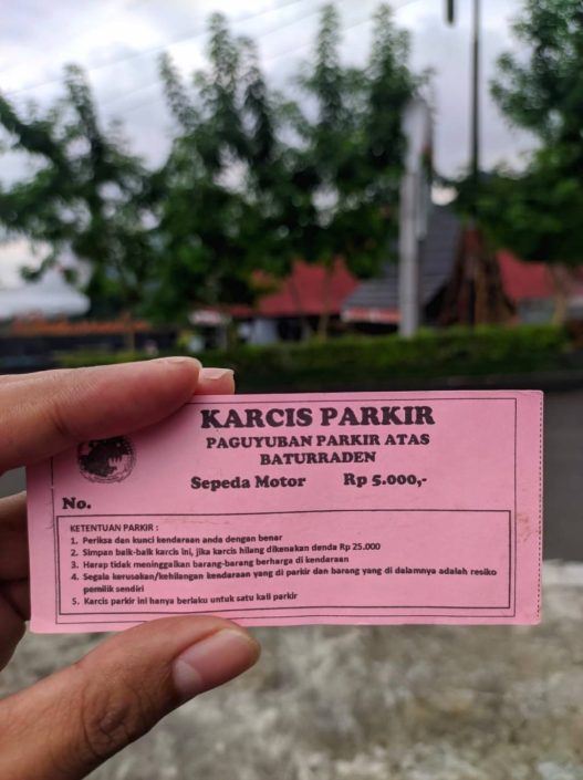 Tarif parkir baturraden kembali dikeluhkan