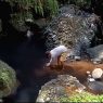 Warga pujotirto keluhkan sungai tercemar