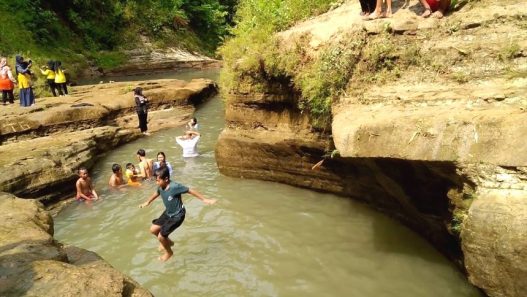 Wisata kedung kampak rawan banjir