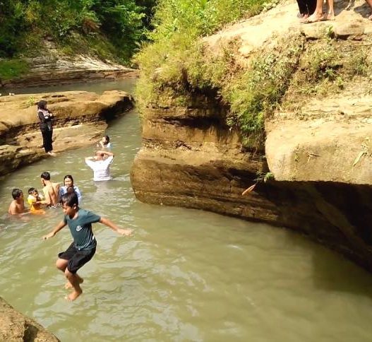 Wisata kedung kampak rawan banjir