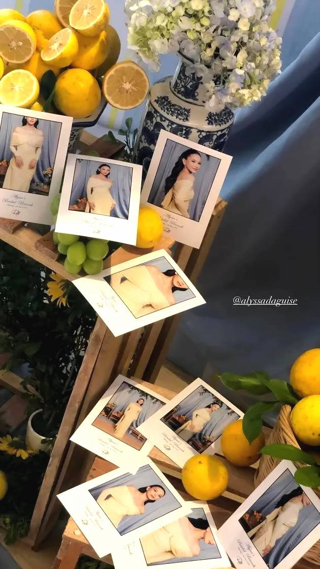 Alyssa daguise tampil elegan di bridal brunch