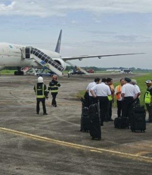 Ancaman bom di pesawat saudia airlines