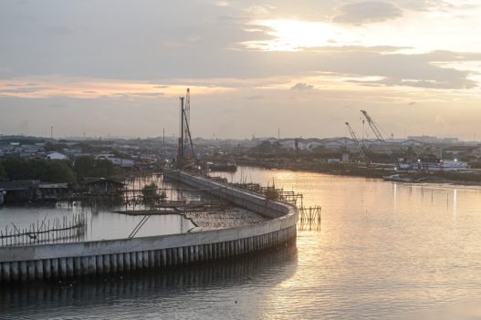 Anggaran giant sea wall capai rp 1,29 kuadriliun