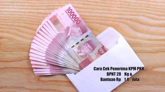 Cara cek penerima kpm pkh, bpnt 20 kg & bantuan rp 1,4 juta