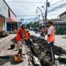 Drainase karanglewas diperlebar
