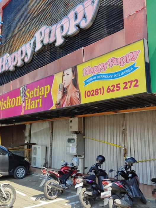 Happy puppy karaoke disegel polda