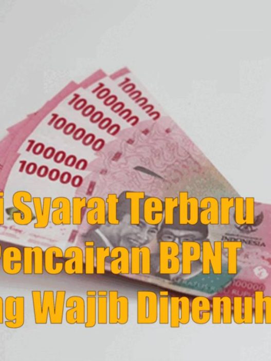 Ini syarat terbaru pencairan bpnt yang wajib dipenuhi