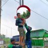 Jalur padat gemeksekti dipasangi kaca cembung