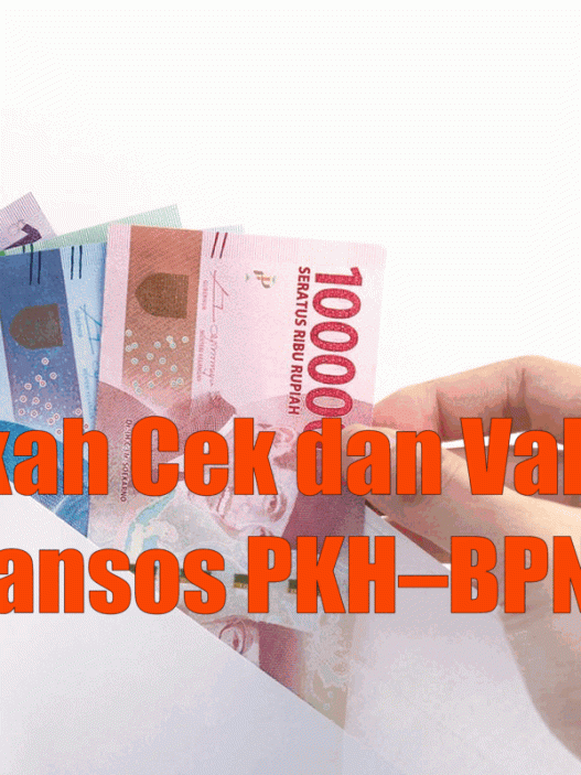 Langkah cek dan validasi bansos pkh–bpnt