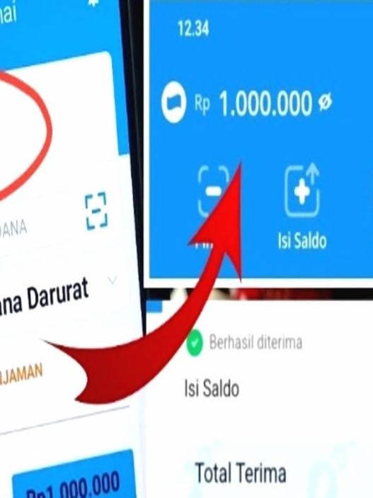 Pinjam saldo dana darurat