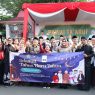 Sambut tahun baru 1447 h, ribuan santri purwokerto ikuti pawai ta’aruf