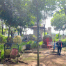 Taman kota hanya ramai saat libur dan akhir pekan