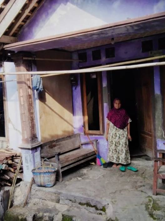Tanah bergerak melanda kalibenig