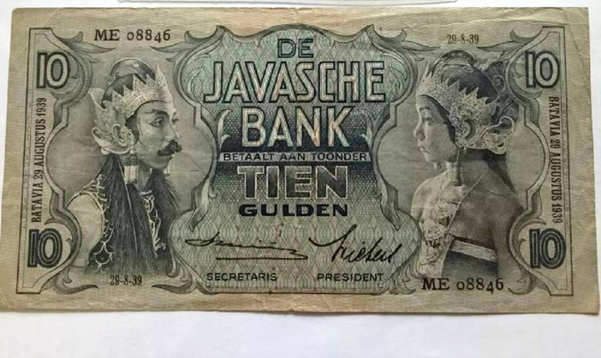 Uang kertas gulden zaman hindia belanda