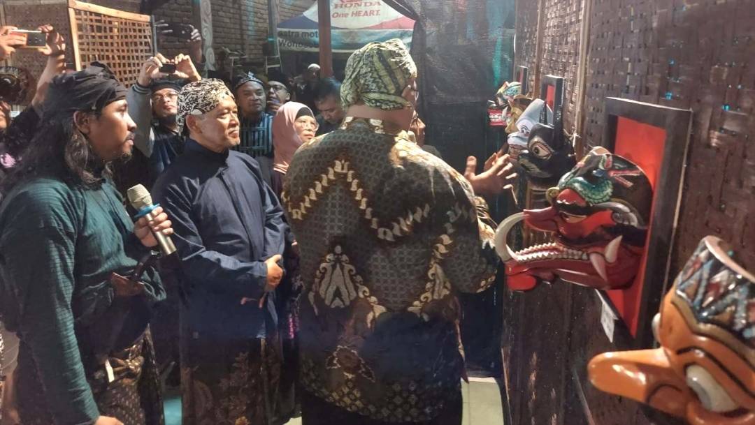 99 topeng gagrak wonosobo dipamerkan