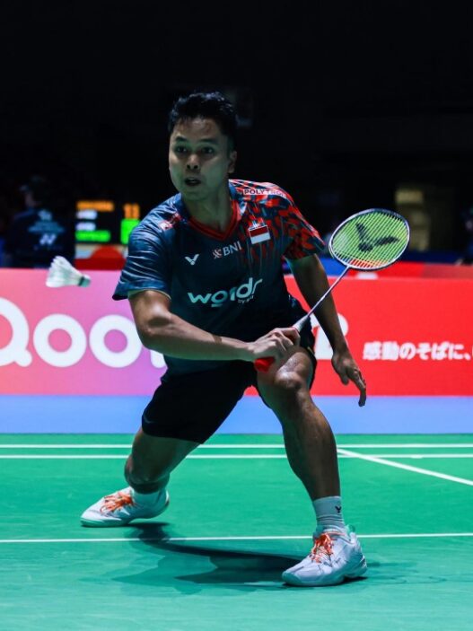 Anthony ginting kalah di laga comeback
