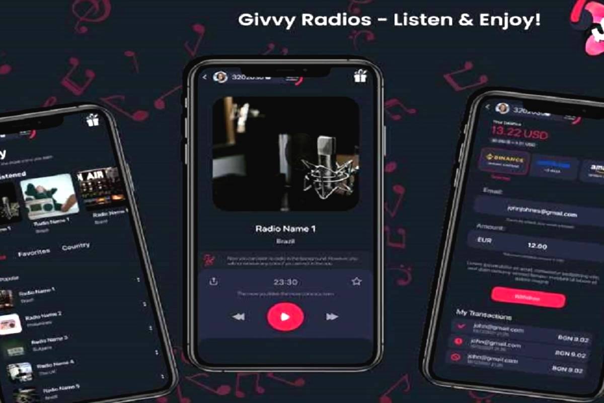 Aplikasi givvy radios