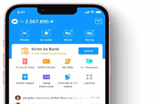 Aplikasi penghasil saldo dana gratis