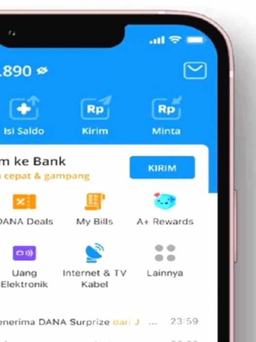 Aplikasi penghasil saldo dana gratis
