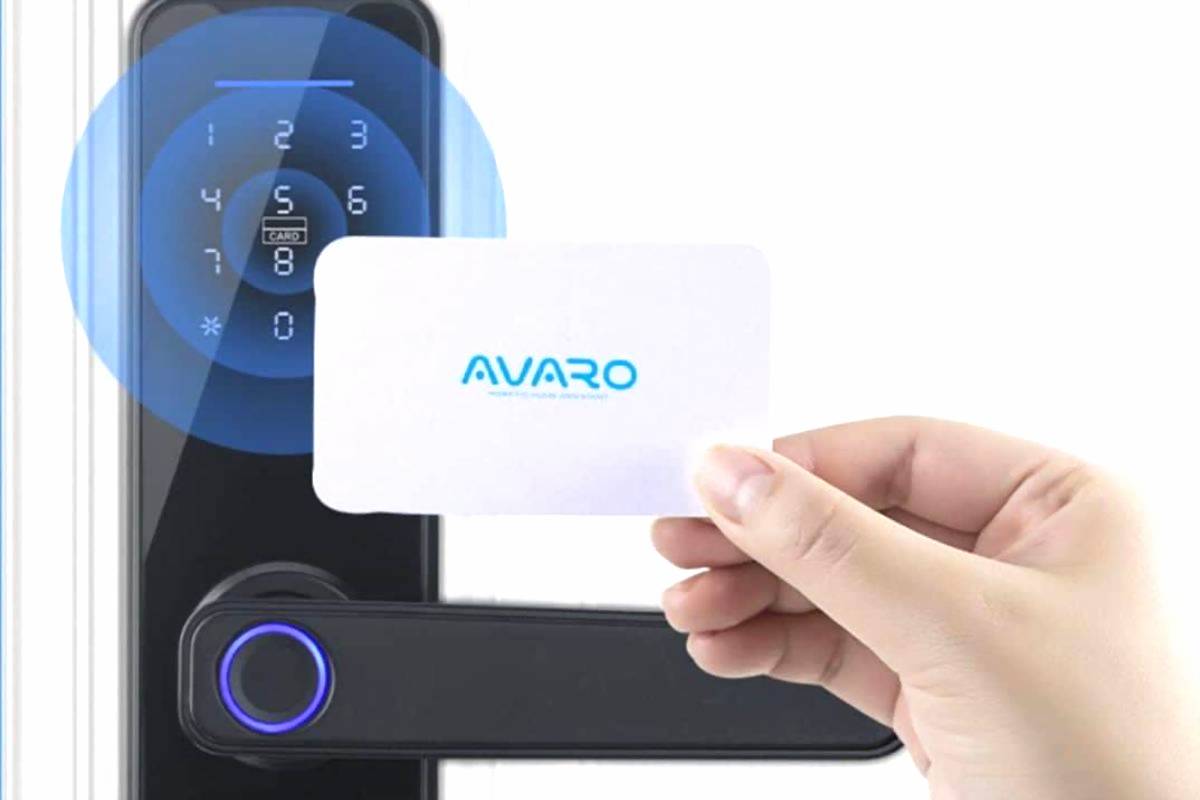Avaro smart door lock glass door sl03