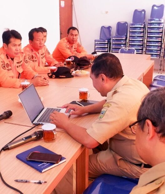 Bpbd koordinasi antarwilayah perbatasan