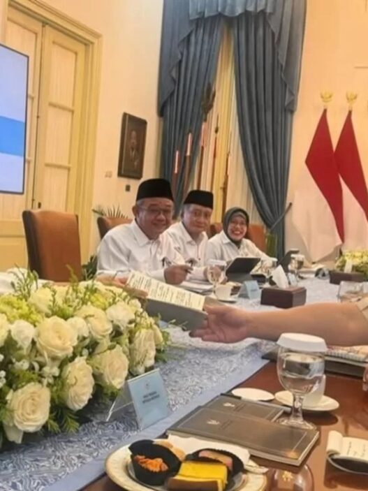 Buku catatan menkeu diperiksa prabowo