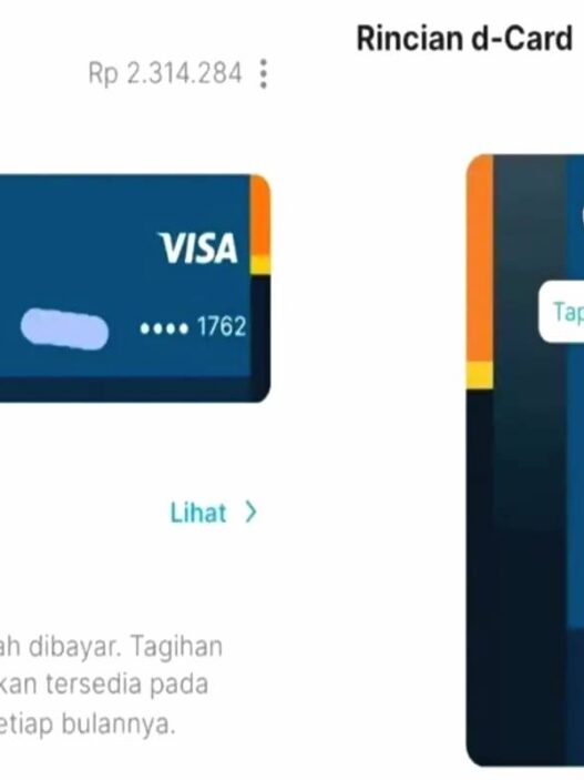 Cara mengaktifkan virtual credit card jenius