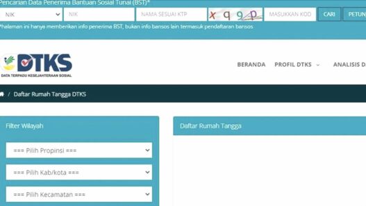 Cek status pencairan bansos pkh dan bpnt juli 2025 dengan login dtks kemensos