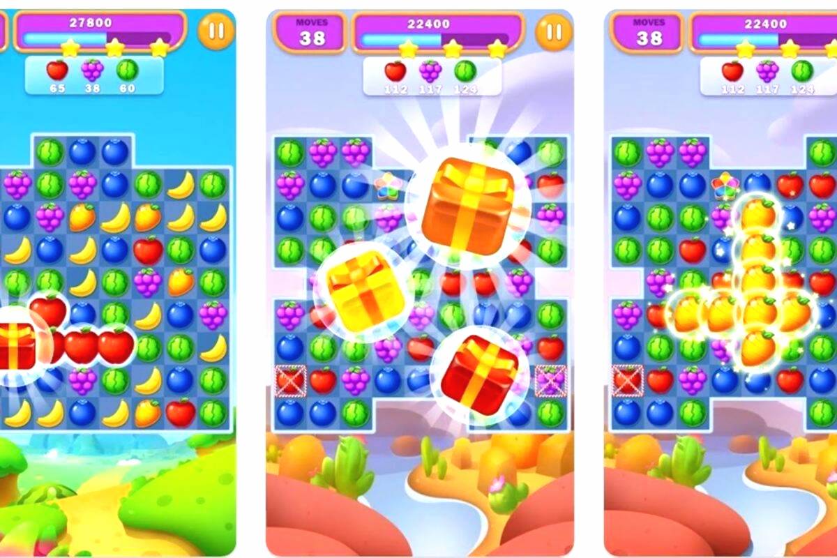 Fruit boom game