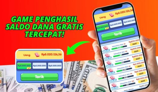 Game penghasil saldo dana gratis tercepat