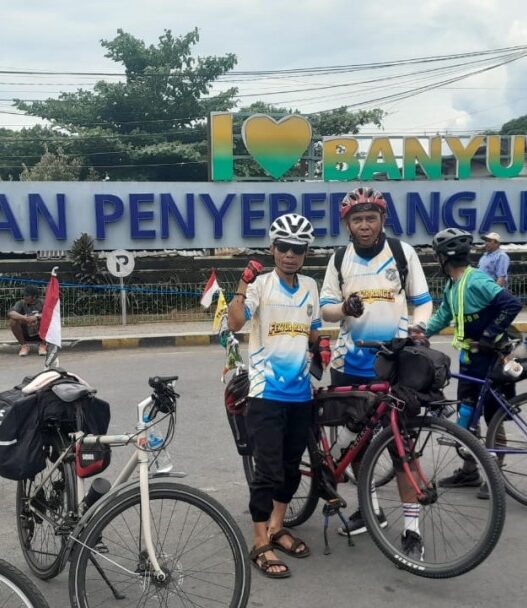 Gowes dari kota satria sampai pulau dewata